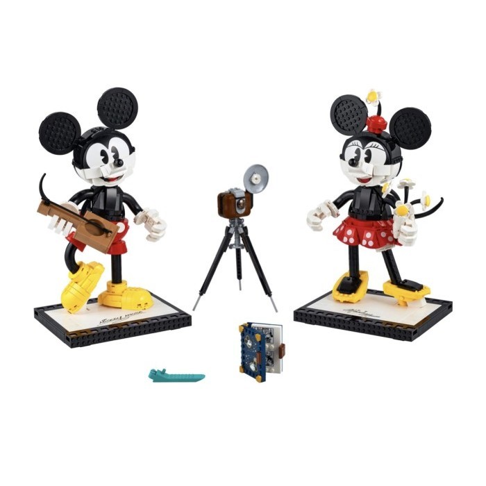 Lego Mickey Mouse & Minnie Mouse Buildable Characters 43179