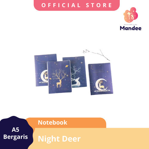 

Trendi [Garansi 7 Hari] Marshofficial New Style Diary Import Night Deer Terlaris