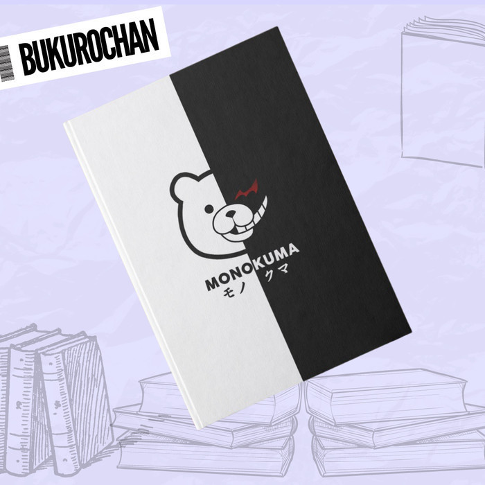 

Kusus Hari Ini Notebook Hardcover Danganronpa Monokuma Anime Diary Jurnal Buku Catata Sale!!!