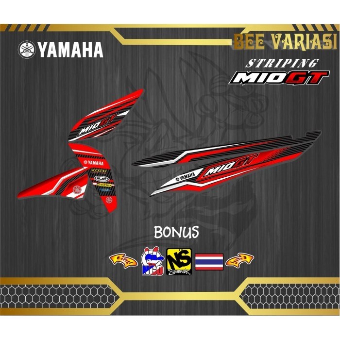 Striping mio gt,yamaha gt,sticker mio gt,decal mio gt,striping yamaha,