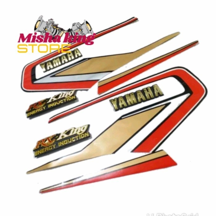 striping stiker rx king cobra merah cabe