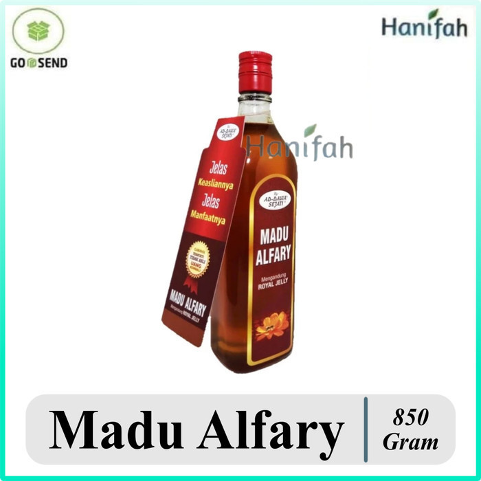 

Madu Ternak Alfary 850 Gram Mengandung Royal Jelly Madu Alfary 850gr