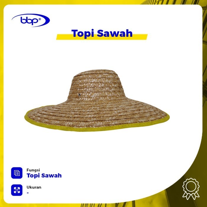 Diskon Topi Caping Petani Anti Panas Topi Anyaman Pandan