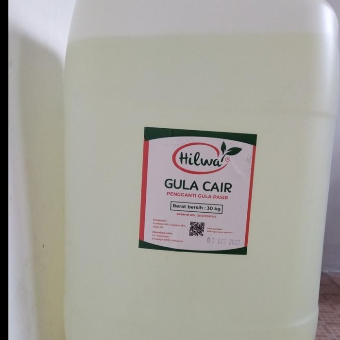 

Gula Cair Fruktosa 30 kg Simple Syrup
