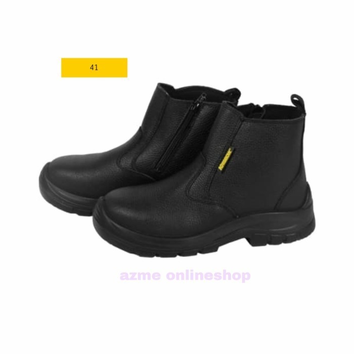 krisbow sepatu pengaman size 41_safety shoes black 6 inc spartan