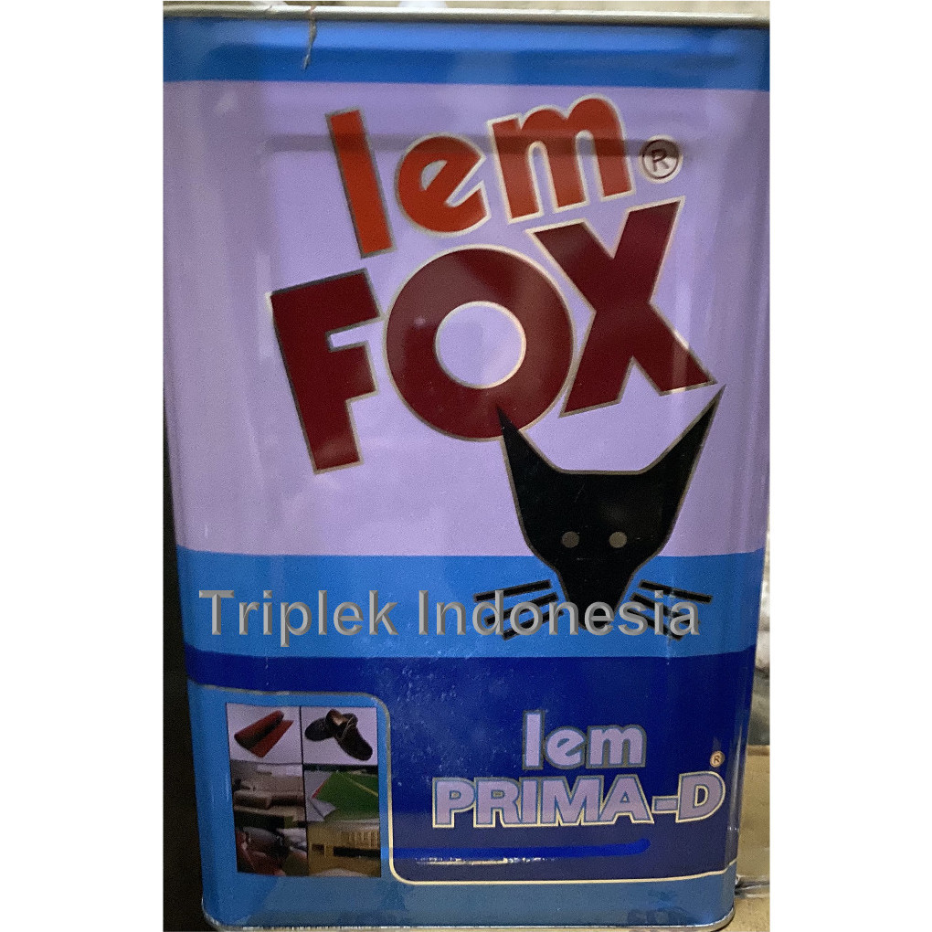 

Lem Kuning Fox Prima - D 14Kg (Blek)