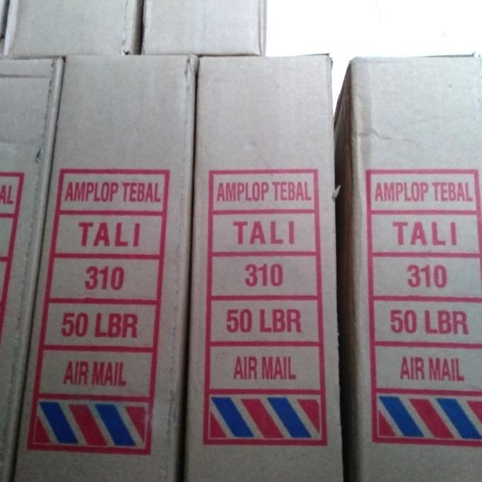 Amplop Coklat Tebal Tali 310 Isi 50 Lembar