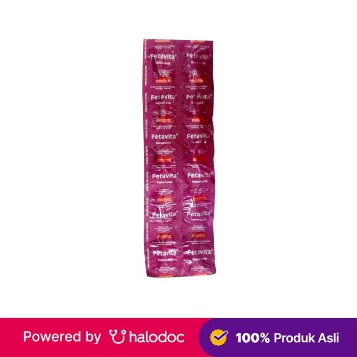 Terlaris Fetavita 10 Kapsul - Vitamin & Suplemen - Halodoc SALE