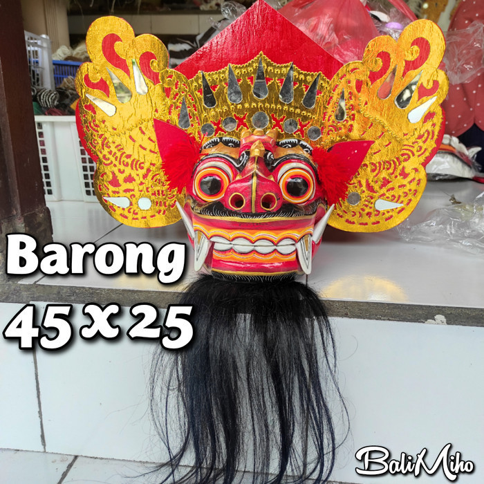 Ready stock] TOPENG BARONG BALI/TAPEL BARONG/BARONG KAYU/MAINAN BARONG/BARONG MACAN