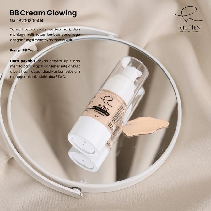 Dr Hen - Bb Cream Glowing Dengan Sunscreen Spf 30 | Athena Skincare