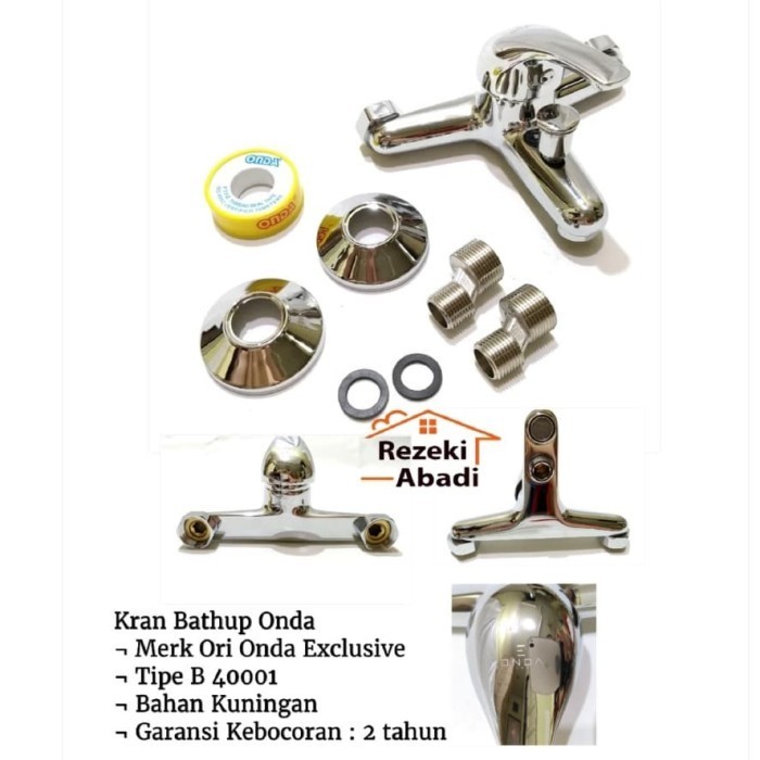 KRAN BATHUP / KRAN MIXER / ONDA / KRAN PANAS DINGIN
