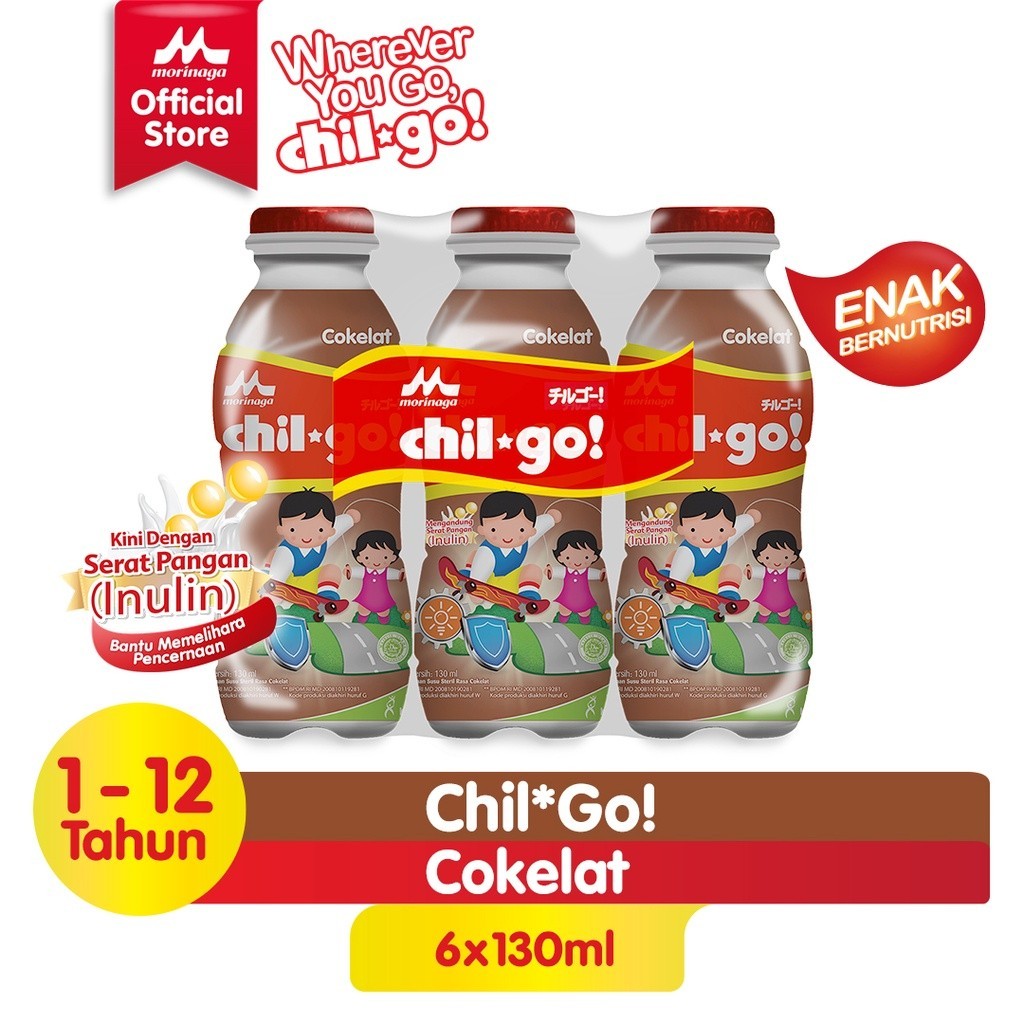 

Chilgo Milk Cokelat 6x130ml