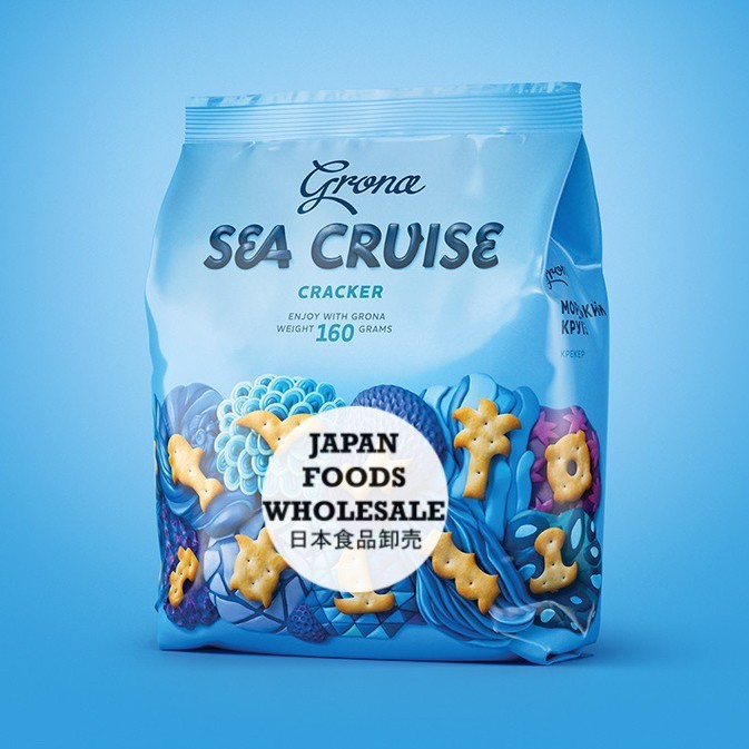 

Grona Crackers Sea Cruise / Biskuit Impor / Cemilan