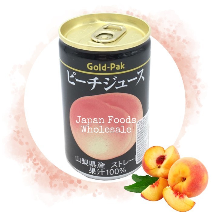 

Gold Pak Peach Juice / Jus Impor / Minuman Jepang / Jus Buah