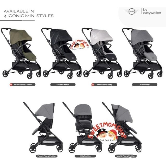 EASYWALKER Mini Buggy Turn Stroller