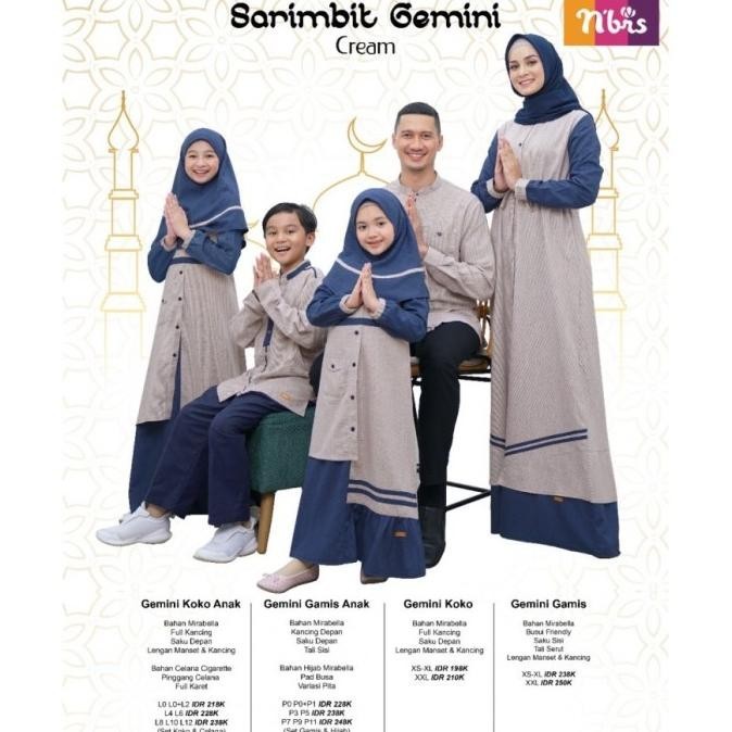 Best Sales Sarimbit Gemini Cream - Sarimbit Nibras Terbaru Pengiriman Cepat