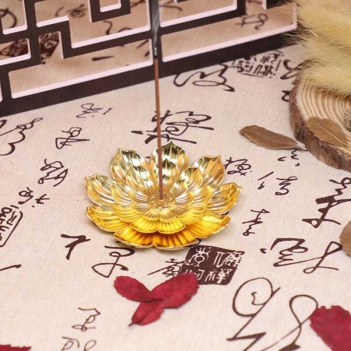 READY tempat dupa lidi stick hio lotus incense holder aesthetic
