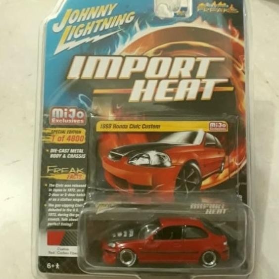 johnny lightning 1998 honda civic custom