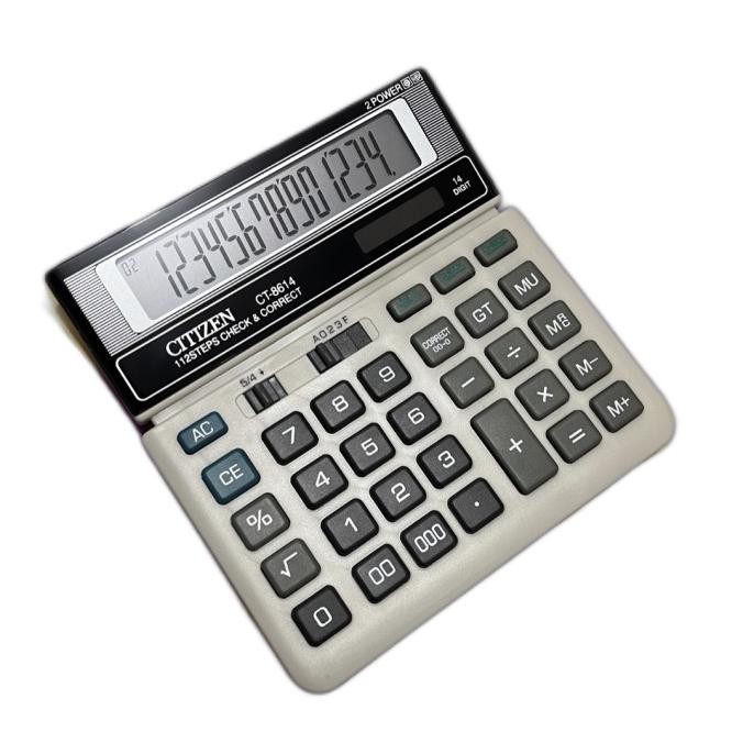 

Terlaris Kalkulator Citizen CT 8614 - Calculator Citizen 8614 - 14 Digit ,.