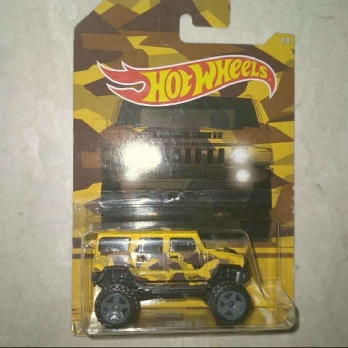hotwheels hummer h2 kuning