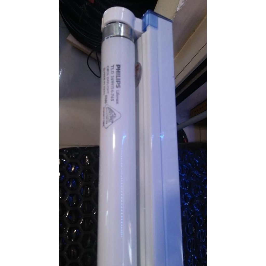 New Kap Balok TL 36 Watt/ 40 watt + Ballast + fitting+ lampu - 60 cm