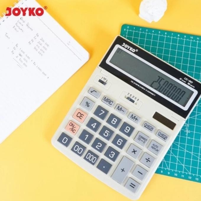 

Update KALKULATOR CHECK & CORRECT JOYKO CC-50 CALCULATOR 16Digit CC50 ..
