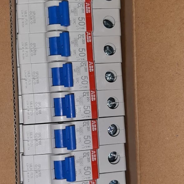 MCB 50a ABB ori 100%