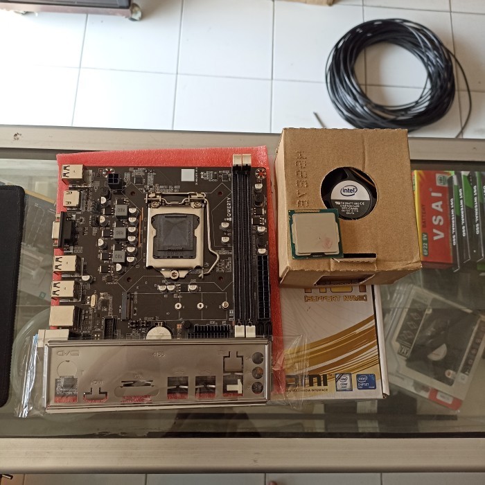 Best Paket Mobo New H61 Prosesor Core I7 3770 Bonus Fan