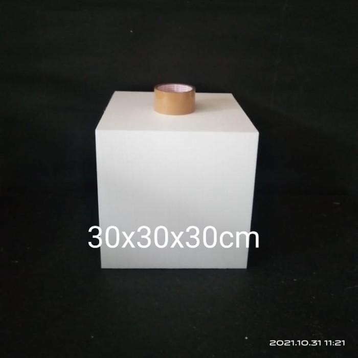 

30X30X30Cm Medium Square Beam Styrofoam Gabus Balok Kotak