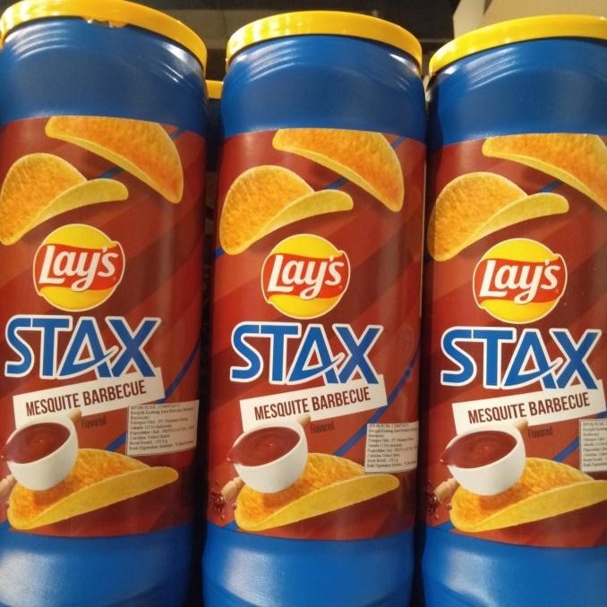 

Lay's Lays Stax Mesquite Barbeque Potato Chips 155.9g