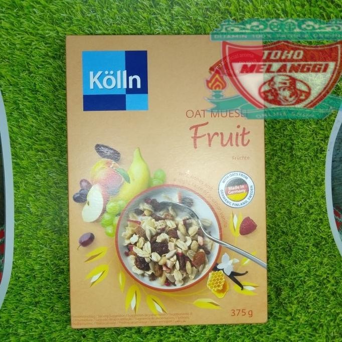 

KOLLN MUESLI WHOLEGRAIN FRUIT & OAT 375GRAM