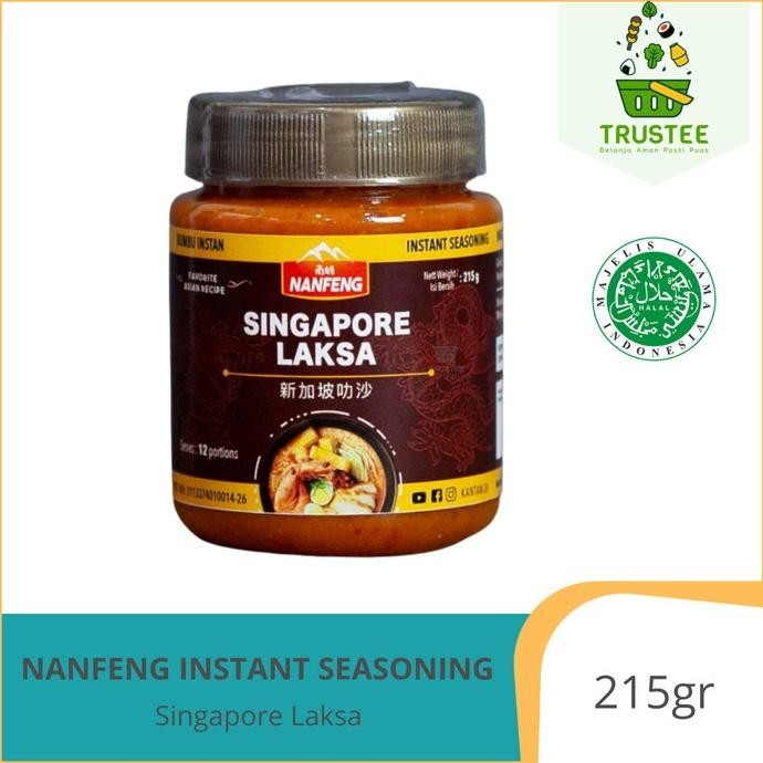

((((()paling dicari] Bumbu Instan Nanfeng | Laksa Singapore 215GR Halal