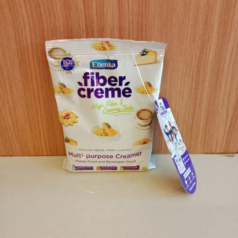 

Fiber Cream Ellenka 20 Gram Dan 100 Gram Saset ( Krimer Bubuk Siap Pakai )