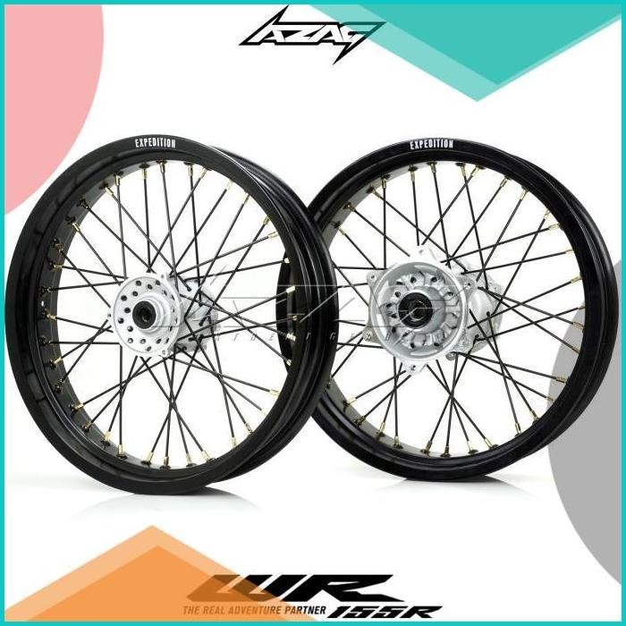 velg set motor yamaha wr 155 expedition ring 17 supermoto modif 16novz