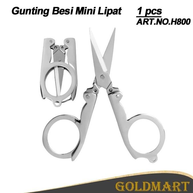 

] Gunting Kecil Lipat / Gunting Lipat Mini Besi 8 cm (H800) Satuan