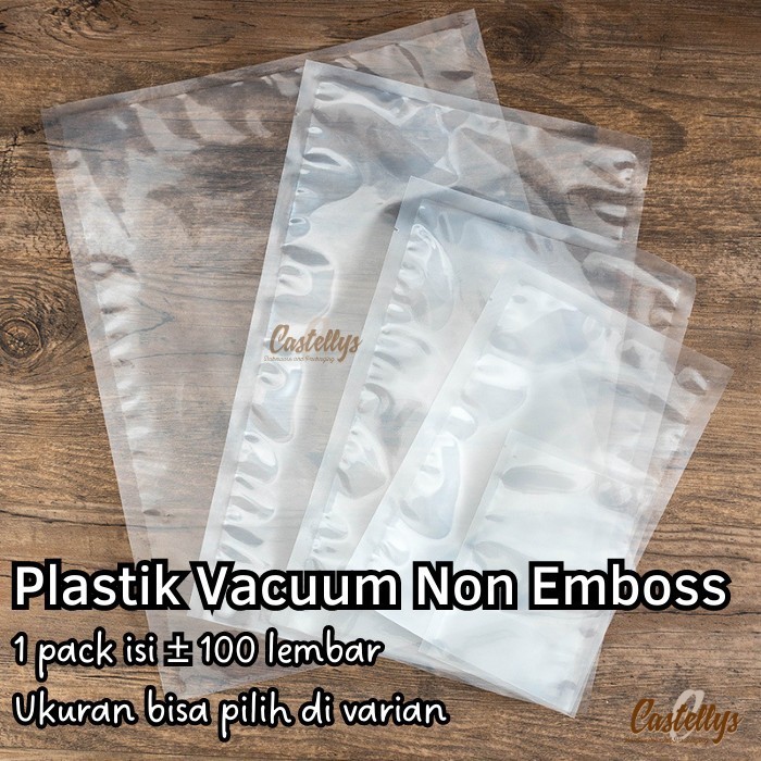 populer] Plastik Vakum Vacuum Sealer Bag Frozen Food Non Emboss Tebal Import