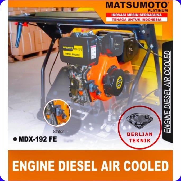 Mesin Penggerak Solar Engine Diesel Matsumoto 14 Hp Starter