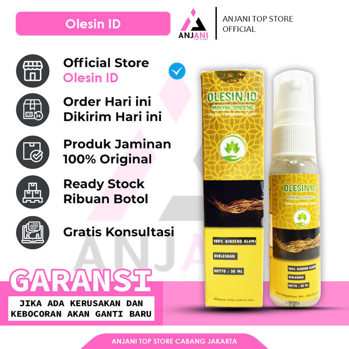 

Minyak Gingseng Olesin Id Original Obat Benjolan Kelenjar Getah Bening