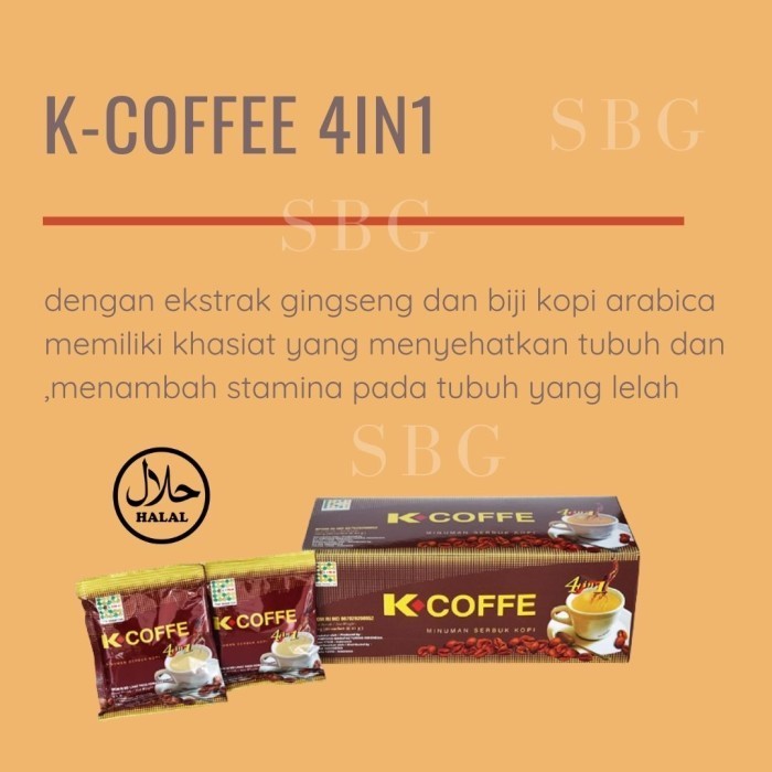

Kopi Dengan Ekstrak Gingseng Dan Biji Kopi Arabica