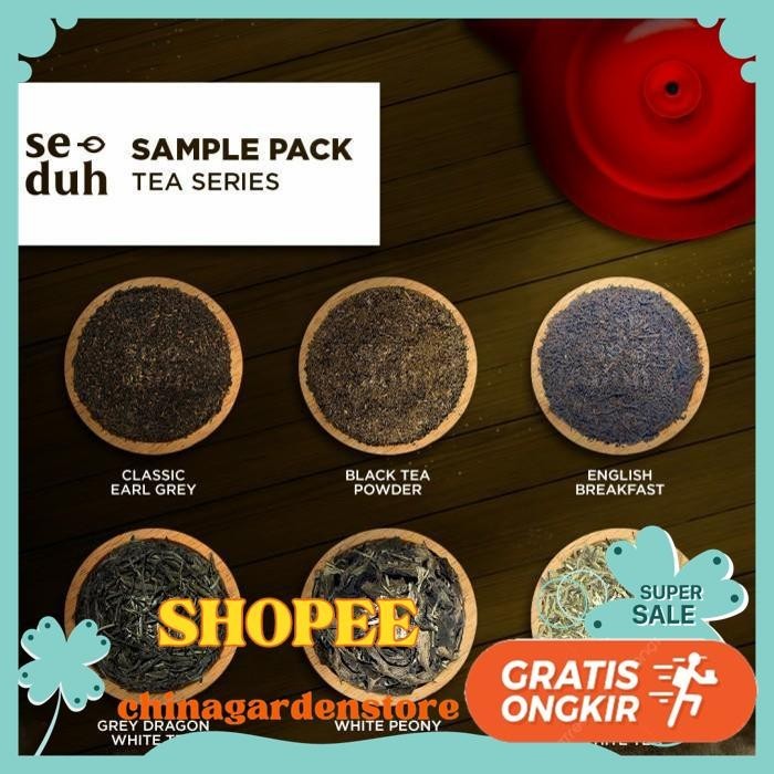 

SAMPLE PACK TEA SERIES B - WHITE TEA EARL GREY BLACK TEA PRODUK PILIHAN