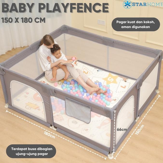Pagar Anak Pagar Kolam Bermain Anak Baby Playfence Tempat Bermain
