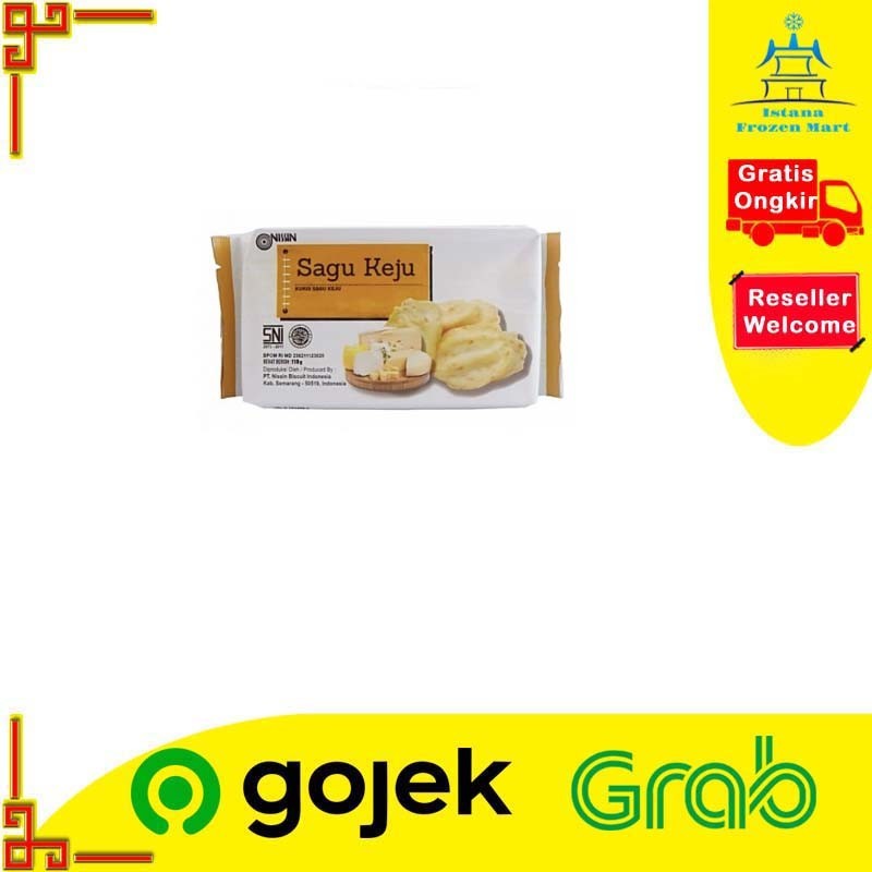 

Sagu Keju NISSIN Cookies Cheese 110 GR