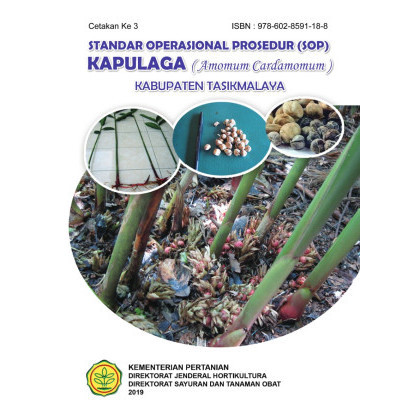 

(PID281) Standar Operasional Prosedur (SOP) Kapulaga (Amomum Cardamomum) Kabupaten Tasikmalaya