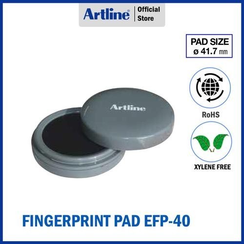

Ready FINGERPRINT PAD ARTLINE STAMP PAD SIDIK JARI EFP-40