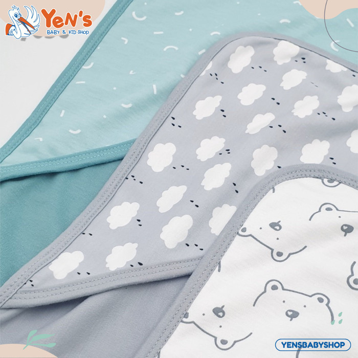 Yobo Hoodie Baby Blanket Selimut Topi Bayi