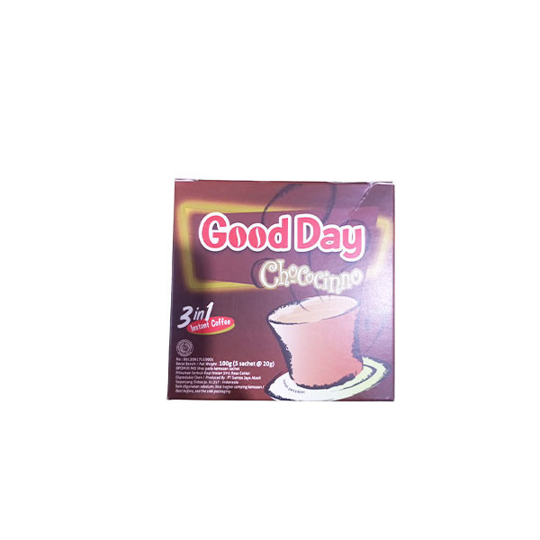 Promo Harga Good Day Instant Coffee 3 in 1 Chococinno per 5 sachet 20 gr - Shopee