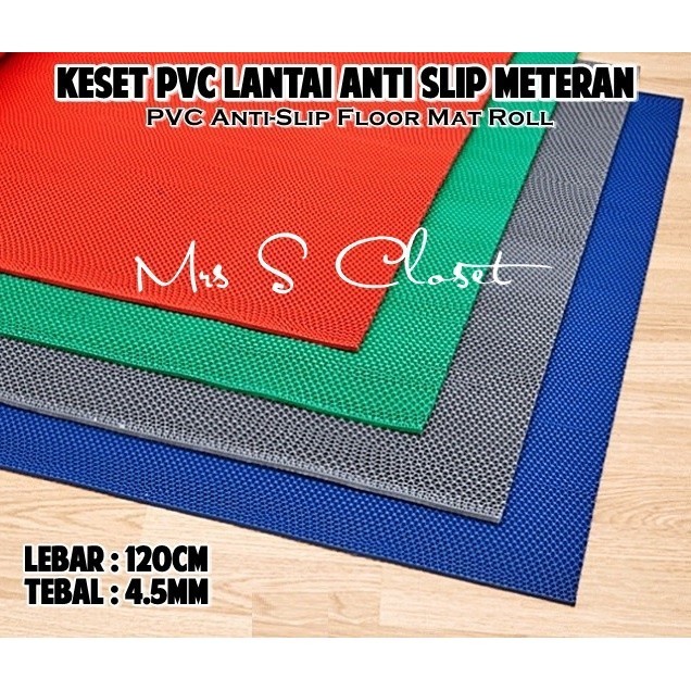 Karpet Keset Lantai Meteran Anti Slip Tebal / Karpet Kolam Renang