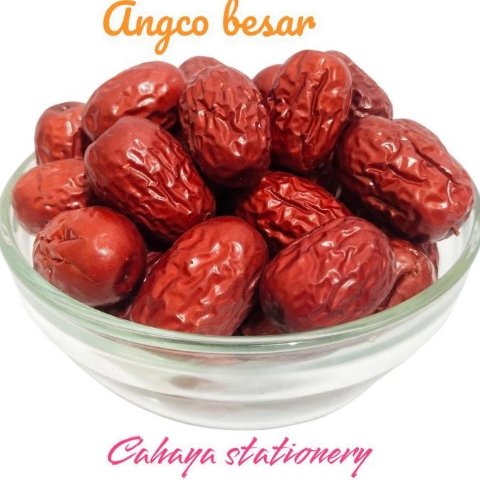 

Angco Besar 500Gram / Kurma Merah China Premium / Ang Co / Hongzao Cs