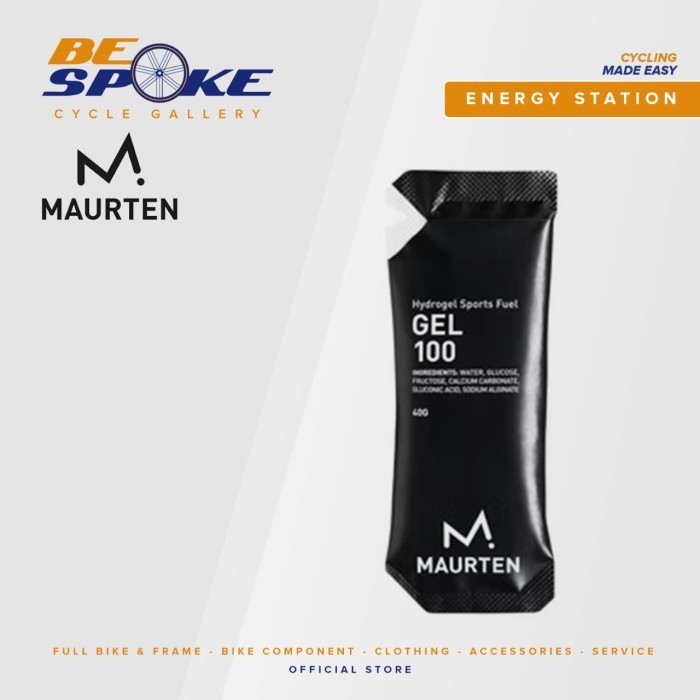 Maurten Gel 100 Hydrogel Sports Fuel / Suplemen Fitness Lari Energy Kualitas Premium