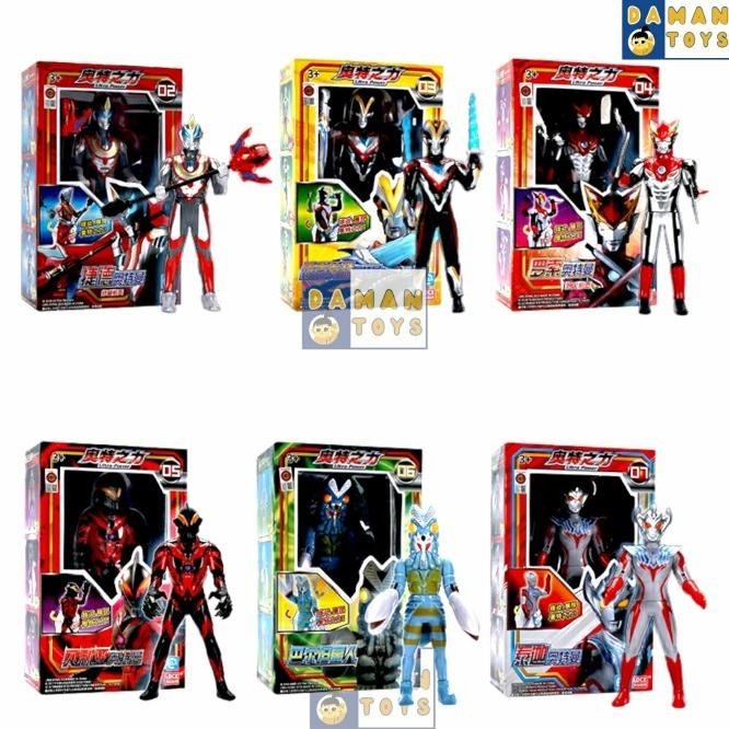 Ultraman Ultraman Zero Ginga Victory Belia Rosso Geed Mainan Ultramen Anotteme